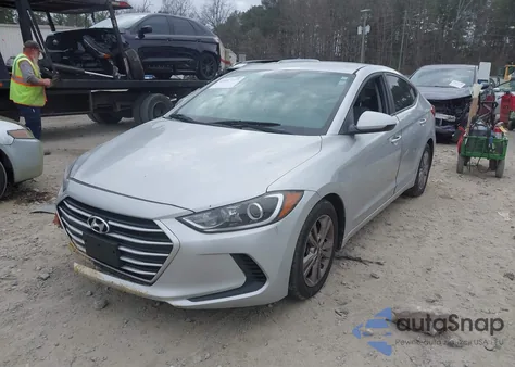 2017 Hyundai Elantra Se из США, поврежденный, VIN 5NPD84LF5HH075647